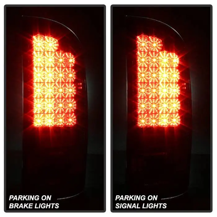 Spyder 03-06 Dodge Ram 1500 2500 3500 Led Tail Lights Chrome 2