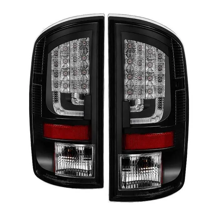 Spyder 03-06 Dodge Ram 1500 2500 3500 V2 Led Tail Lights Black 1