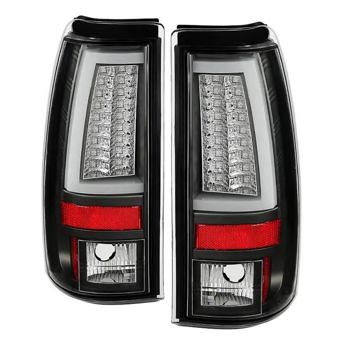 Spyder 03-06 Silverado 1500 2500 2007 Classic Led Tail Lights Black 1