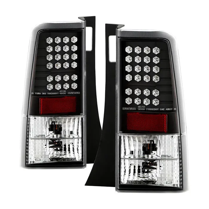 Spyder 03-07 Scion Xb Led Tail Lights Black 1