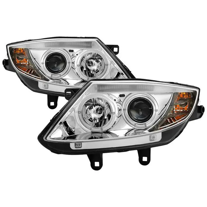 Spyder 03-08 Bmw Z4 Projector Headlights Chrome 1