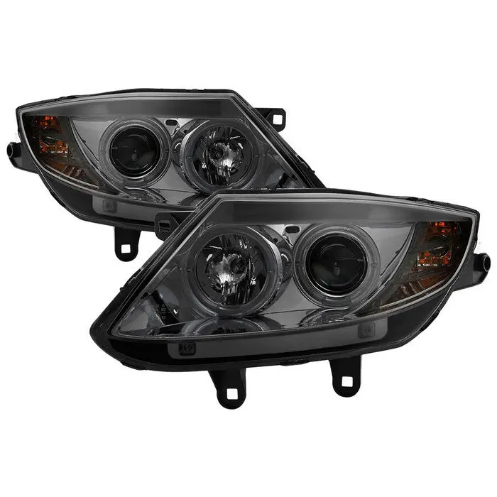 Spyder 03-08 Bmw Z4 Projector Headlights Smoked 1