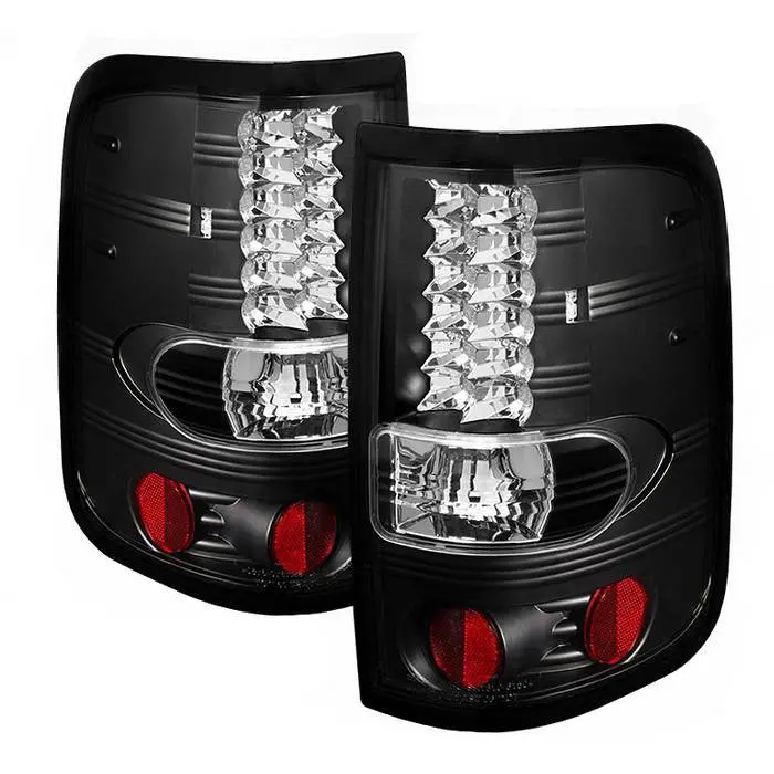 Spyder 04-08 Ford F150 Styleside Led Tail Lights Black 1