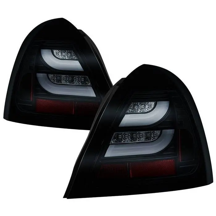 Spyder 04-08 Pontiac Grand Prix Tail Lights Led Bar Smoked 1