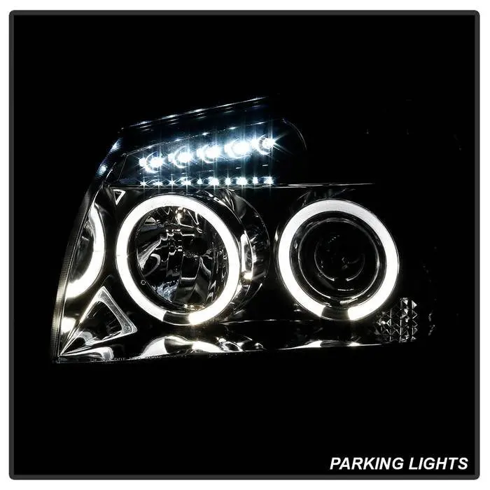 Spyder 05-07 Dodge Magnum Projector Headlights Chrome 2