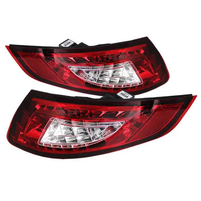 Spyder 05-08 Porsche 997 Led Tail Lights Red 1