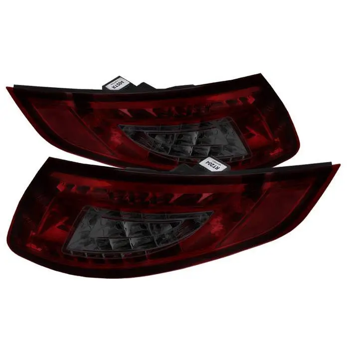 Spyder 05-08 Porsche 997 Led Tail Lights Red Smoked 1