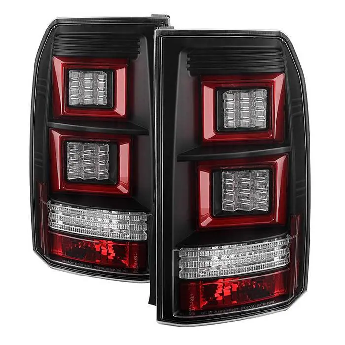 Spyder 05-09 Land Rover Lr3 Led Tail Lights Black 1
