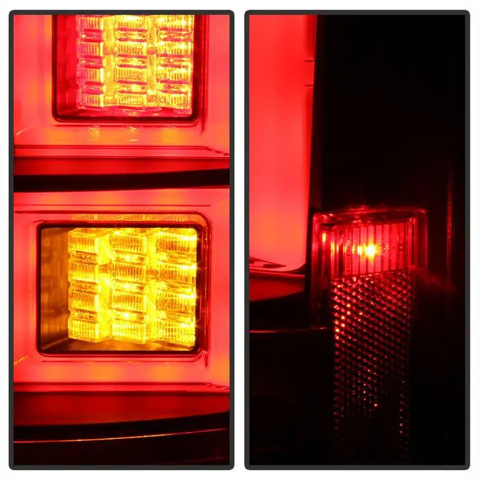 Spyder 05-09 Land Rover Lr3 Led Tail Lights Black 2