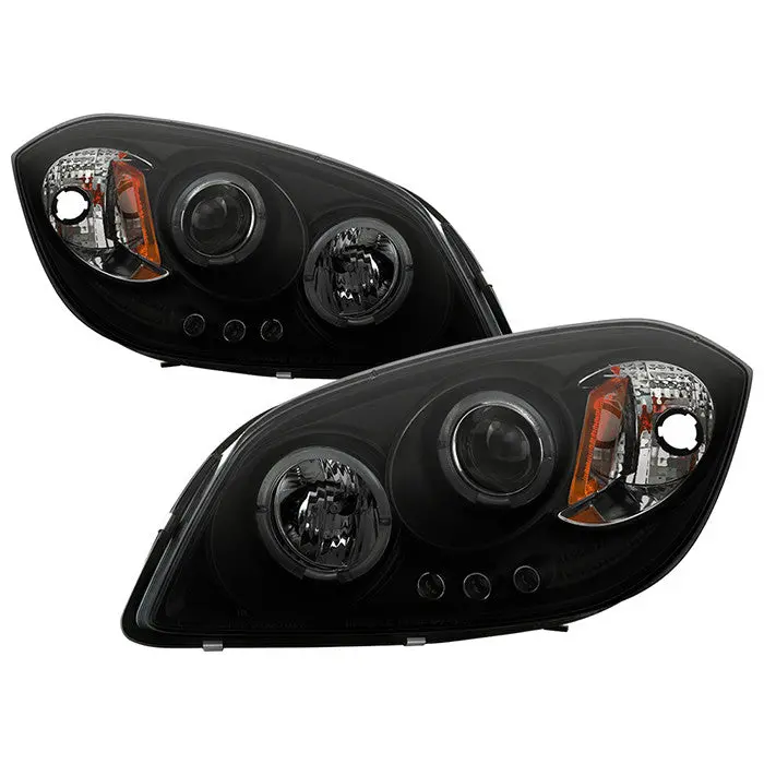 Spyder 05-10 Chevy Cobalt Projector Headlights Black Smoked 1