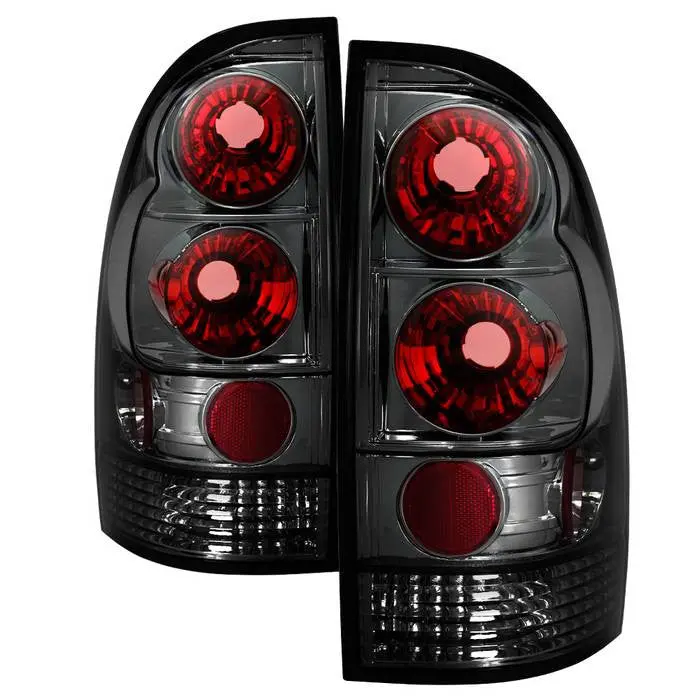 Spyder 05-15 Toyota Tacoma Euro Style Tail Lights Smoked 1