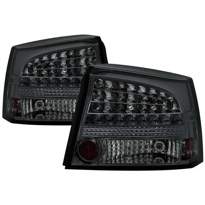 Spyder 06-08 Dodge Charger Led Tail Lights Smoked 1