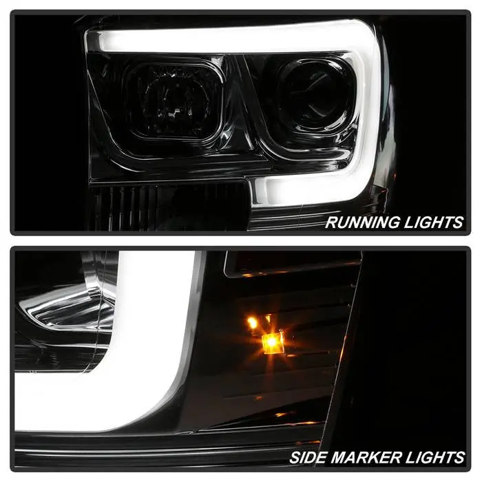 Spyder 06-08 Dodge Ram 1500-3500 Projector Headlights V2 Chrome 2