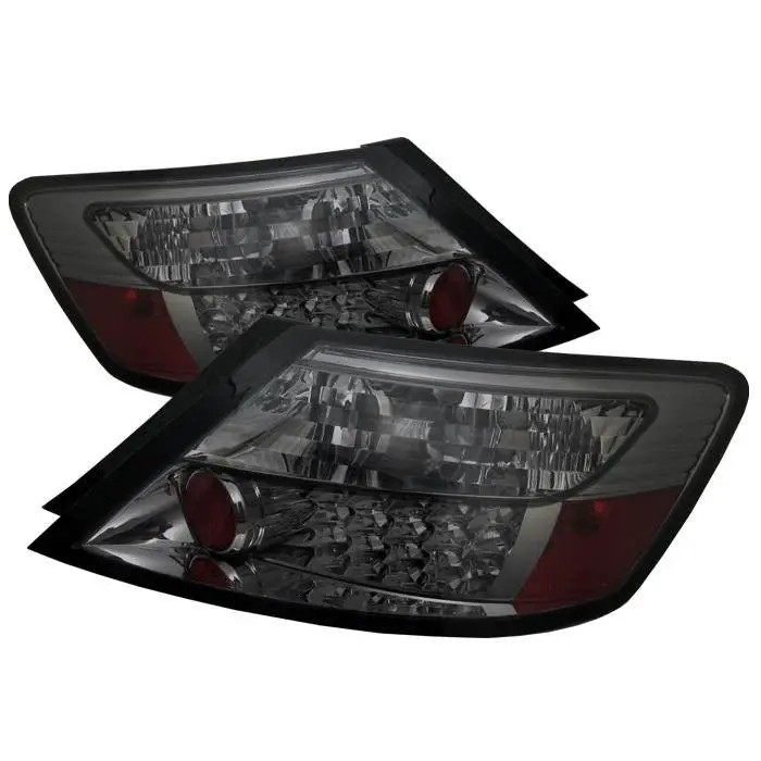 Spyder 06-08 Honda Civic 2Dr Led Tail Lights Smoked 1