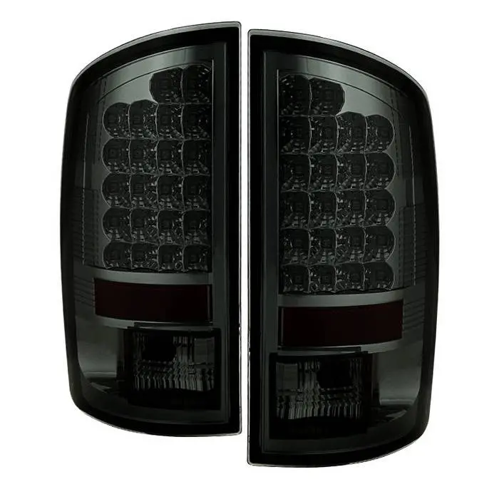 Spyder 07-08 Dodge Ram 1500 2500 3500 Led Tail Lights Smoked 1