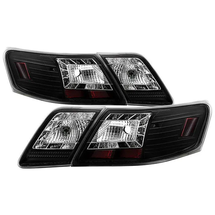 Spyder 07-09 Toyota Camry Led Tail Lights Black 1