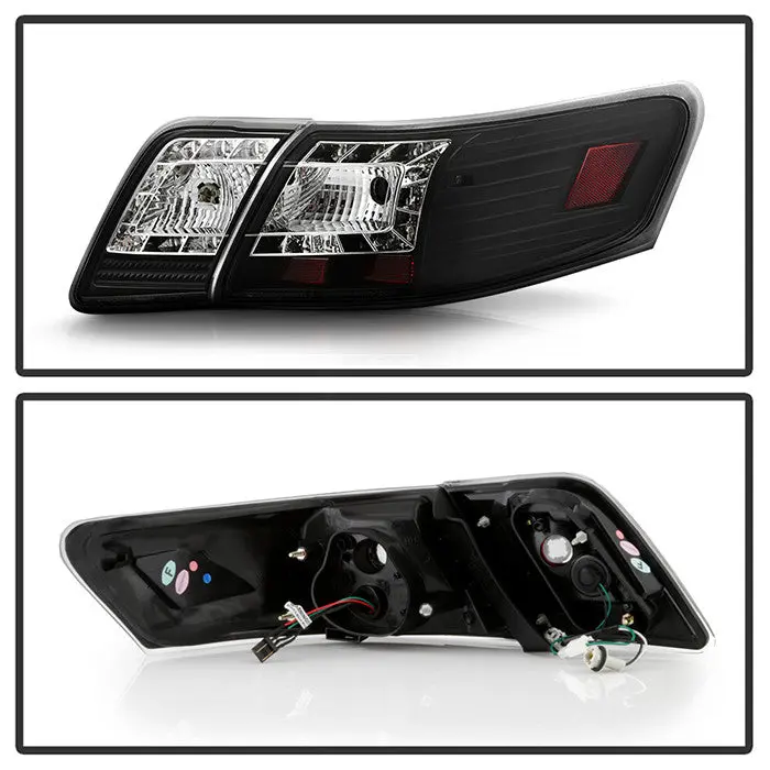 Spyder 07-09 Toyota Camry Led Tail Lights Black 2