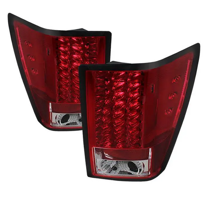 Spyder 07-10 Jeep Grand Cherokee Led Tail Lights Red 1