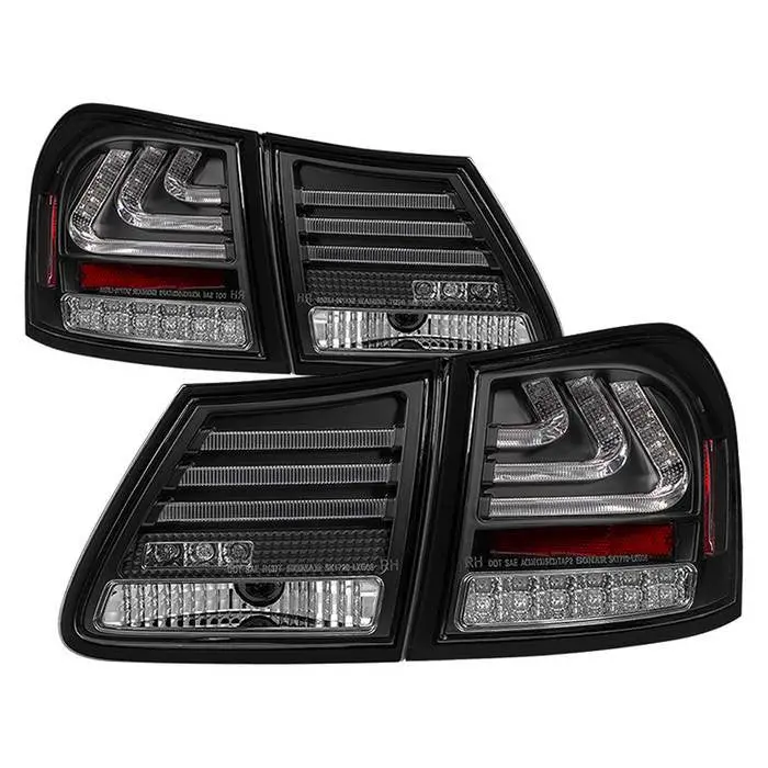 Spyder 07-11 Lexus Gs350 Led Tail Lights Black 1