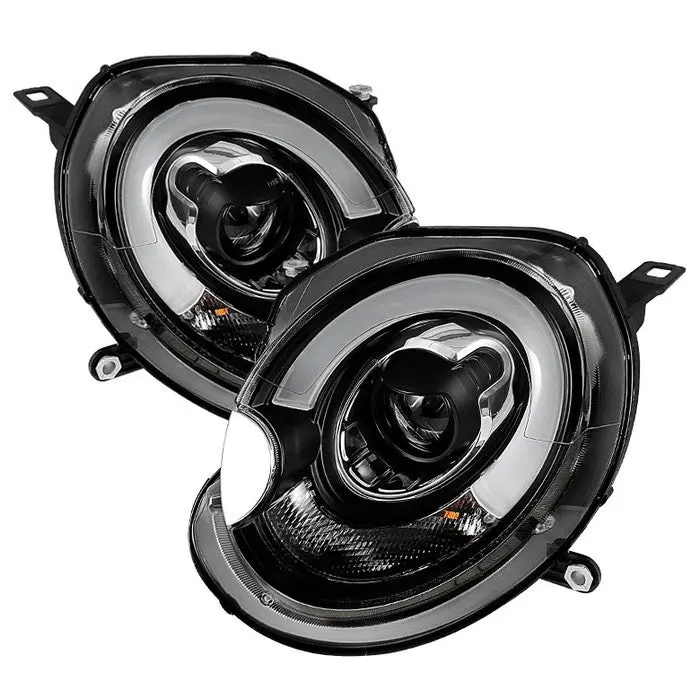 Spyder 07-12 Mini Cooper Projector Headlights Black 1
