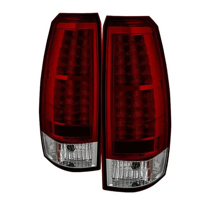 Spyder 07-13 Chevy Avalanche Led Tail Lights Red 1