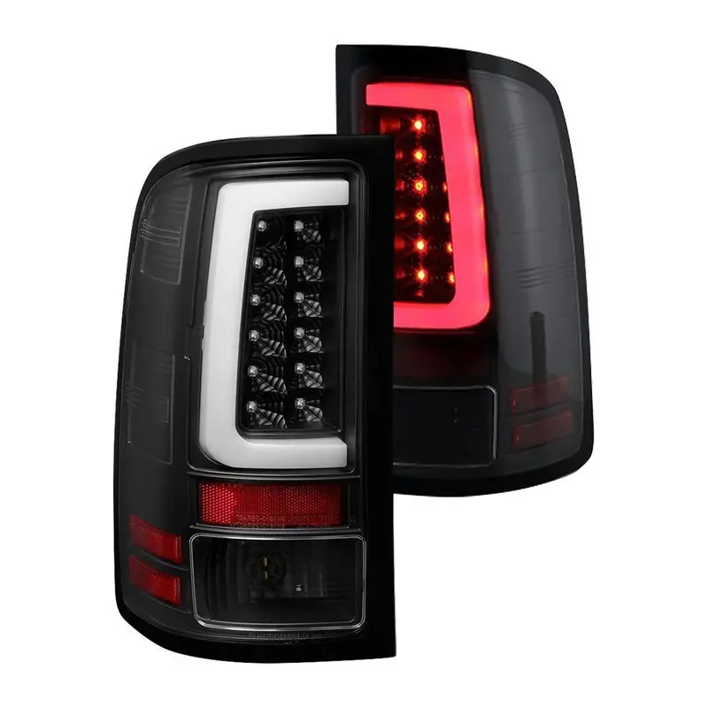 Spyder 07-13 Gmc Sierra 1500 2500Hd 3500Hd Tail Lights Led Bar Black 1