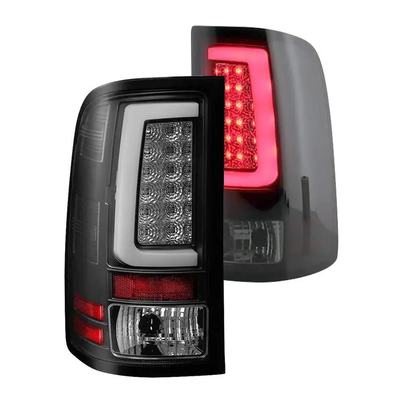 Spyder 07-13 Gmc Sierra 1500 2500Hd 3500Hd Tail Lights Led Bar Smoked 1