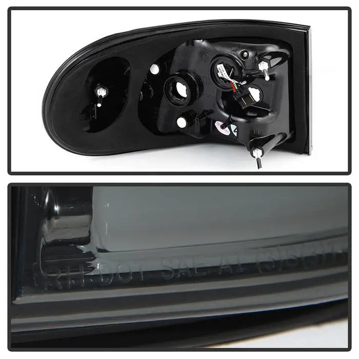 Spyder 07-13 Toyota Fj Cruiser Tail Lights Led Bar Smoked 2