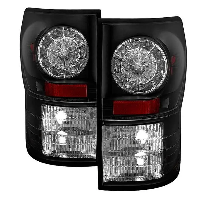 Spyder 07-13 Toyota Tundra Led Tail Lights Black 1