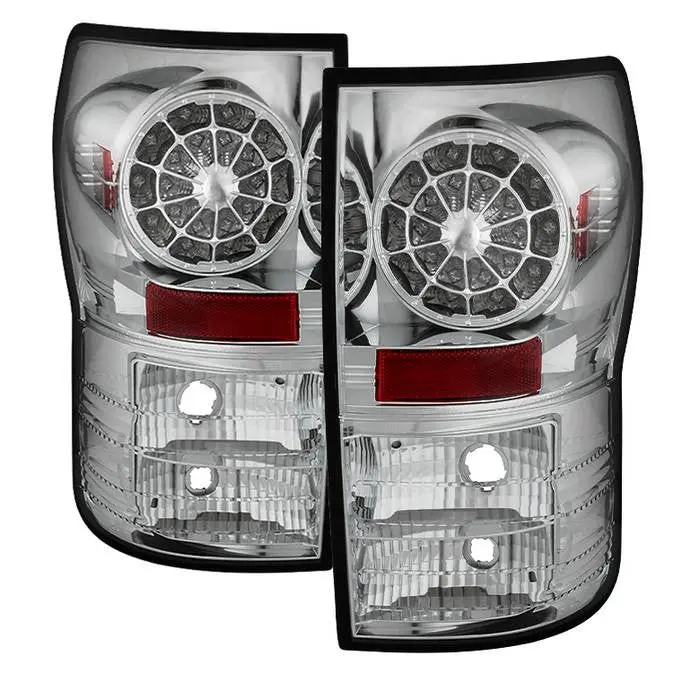 Spyder 07-13 Toyota Tundra Led Tail Lights Chrome 1