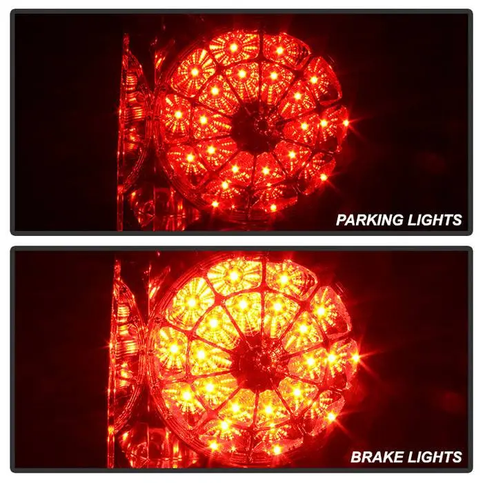 Spyder 07-13 Toyota Tundra Led Tail Lights Red 2