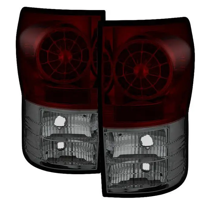 Spyder 07-13 Toyota Tundra Led Tail Lights Red Smoked 1