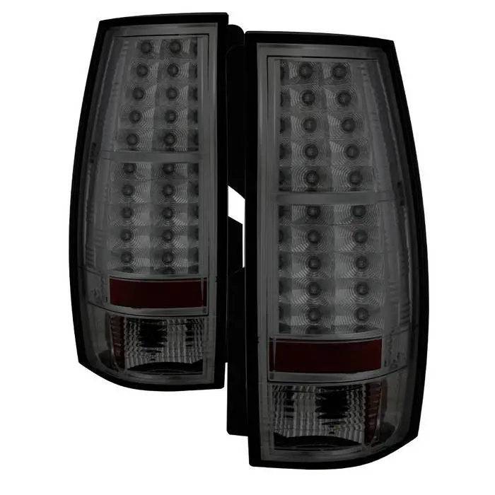 Spyder 07-14 Gmc Yukon Denali Tail Lights Led Bar Smoked 1