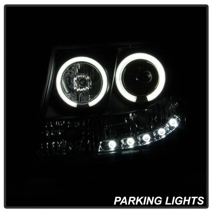 Spyder 07-14 Tahoe/Suburban Projector Headlights Ccfl Black 2