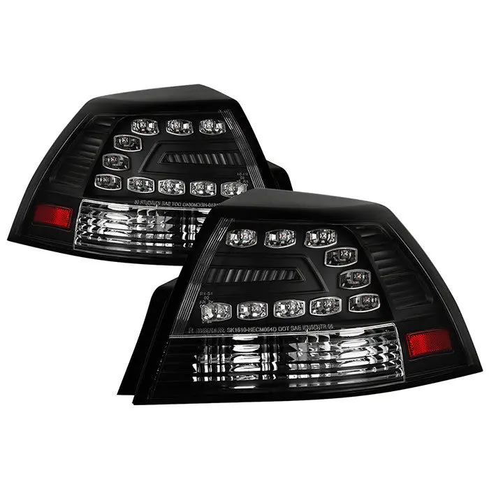 Spyder 08-09 Pontiac G8 Led Tail Lights Black 1
