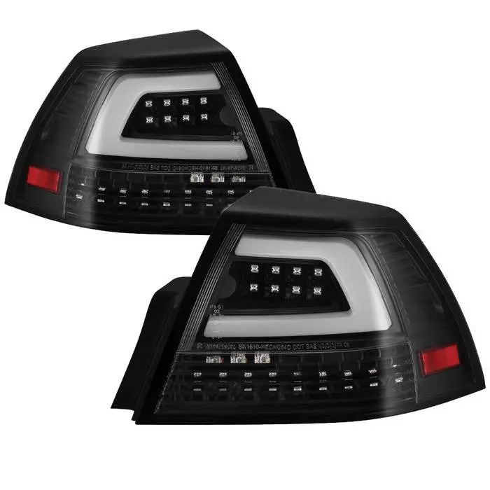 Spyder 08-09 Pontiac G8 V2 Tail Lights Led Bar Black 1