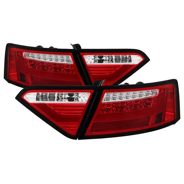 Spyder 08-12 Audi A5 Led Tail Lights Red Led Model 1