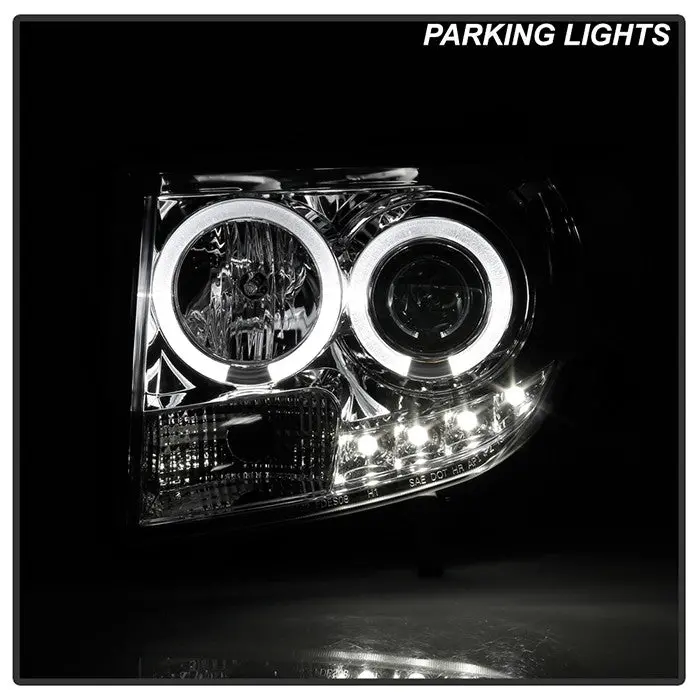 Spyder 08-12 Ford Escape Projector Headlights Chrome 2