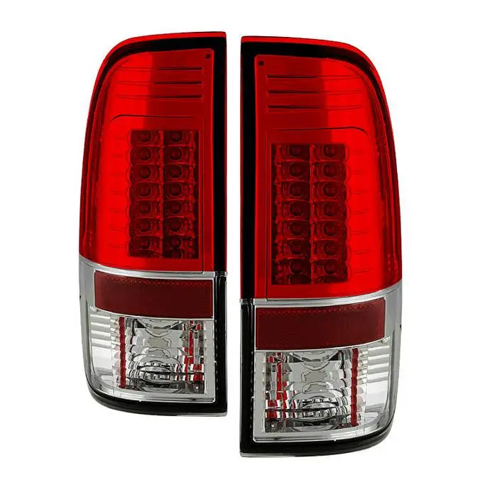 Spyder 08–16 Ford F-250/F-350/F-450 Led Tail Lights V2 Red 1