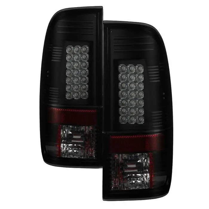 Spyder 08-16 Ford Super Duty F250 F350 F450 Led Tail Lights Smoked 1