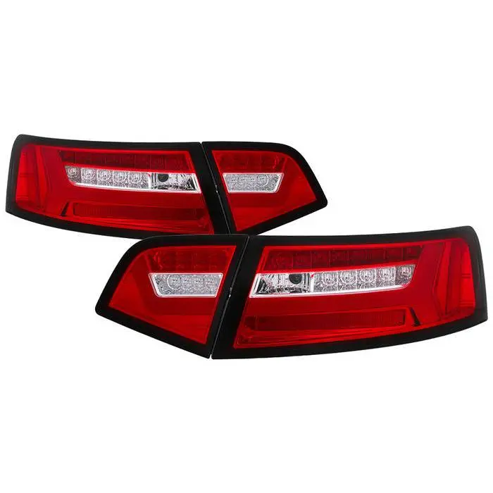Spyder 09-12 Audi A6 Led Tail Lights Red 1