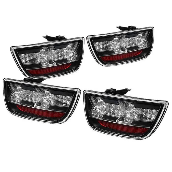 Spyder 10-13 Chevy Camaro Led Tail Lights Black 1