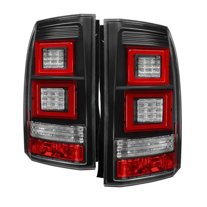 Spyder 10-14 Land Rover Lr4 Tail Lights Led Bar Black 1