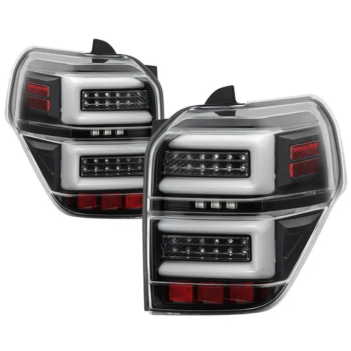 Spyder 10-14 Toyota 4Runner Sequential Signals Tail Lights Black 1