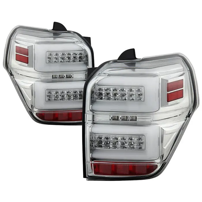 Spyder 10-14 Toyota 4Runner Tail Lights Sequential Led Chrome 1