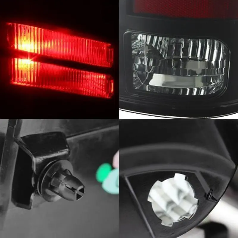 Spyder 10-18 Dodge Ram 1500 2500 3500 Led Tail Lights Smoked 2