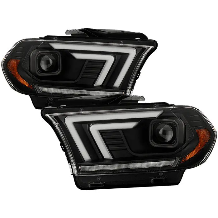 Spyder 11-13 Dodge Durango Projector Headlights Sequential Led Black 1