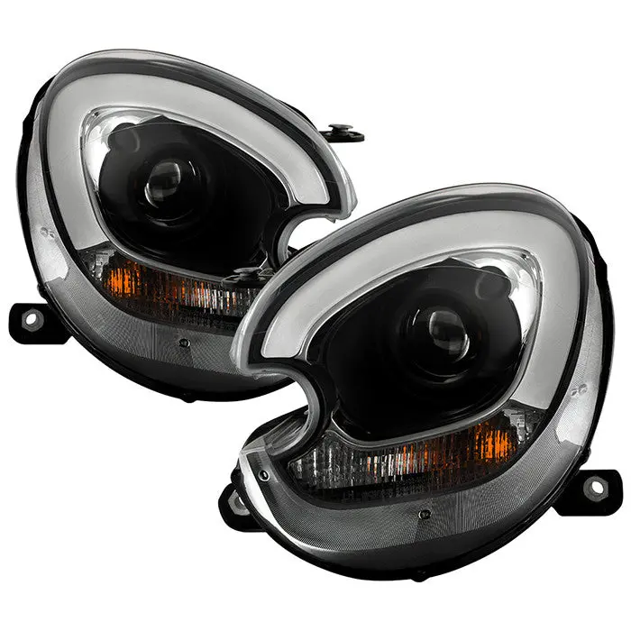 Spyder 11-16 Mini Countryman Projector Headlights Black 1