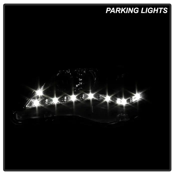 Spyder 12–14 Toyota Camry Projector Headlights Led Drl Black 2