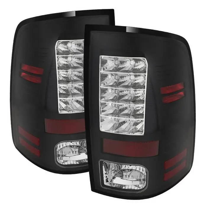 Spyder 13-18 Dodge Ram 1500 2500 3500 Led Tail Lights Black 1